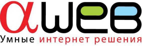 Логотип компании АльфаВеб+