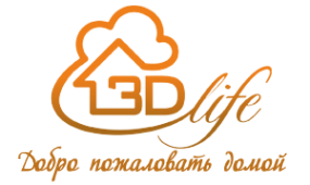 Логотип компании 3D Life