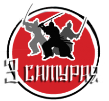 Логотип компании Три самурая