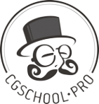 Логотип компании CGschool.pro