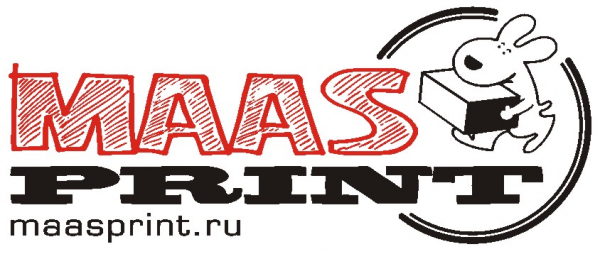 Логотип компании Маас принт