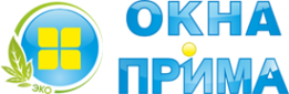 Логотип компании Окна-Прима