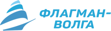Логотип компании Флагман-Волга