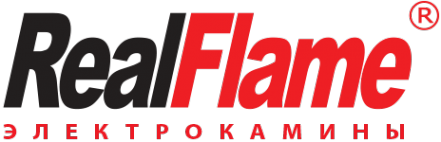 Логотип компании RealFlame