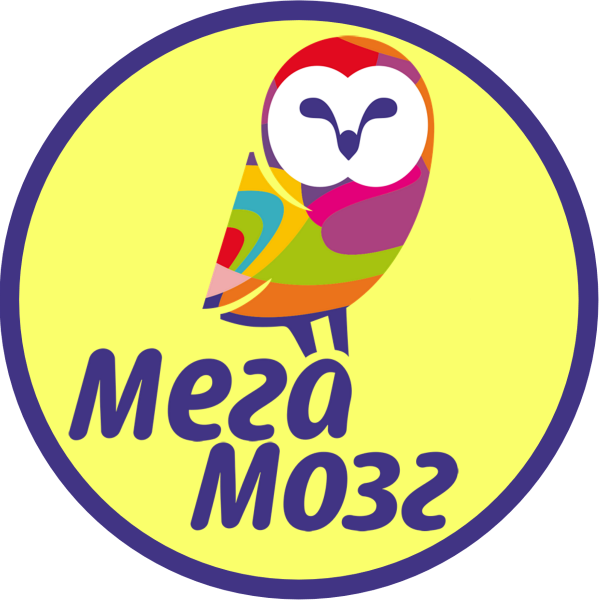 Логотип компании Центр скорочтения и развития памяти «МегаМозг»