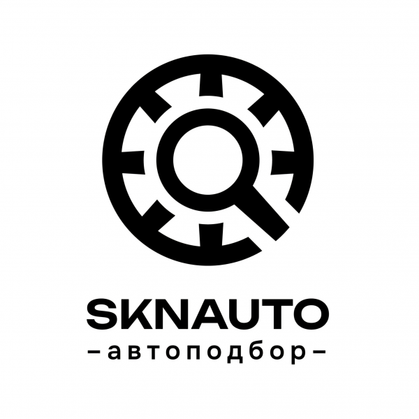 Логотип компании SKNAUTO, профессиональный автоподбор в Казани